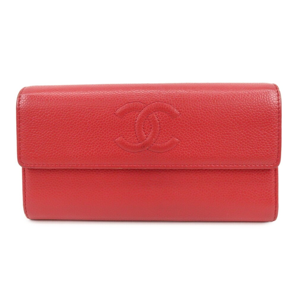 Chanel Timeless CC Flap Caviar Long